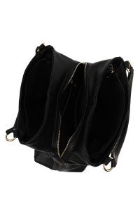 کیف زنانه مشکی بلند طرح‌دار دری مد