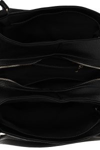 کیف زنانه مشکی بلند طرح‌دار دری مد