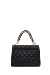 کیف زنانه مشکی بلند لحافی دری مد