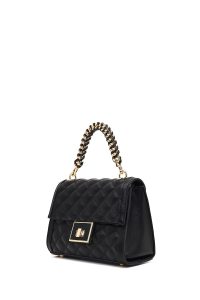 کیف زنانه مشکی بلند لحافی دری مد