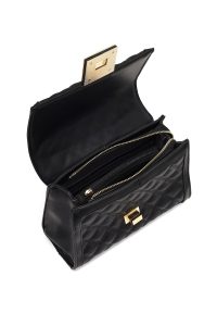 کیف زنانه مشکی بلند لحافی دری مد