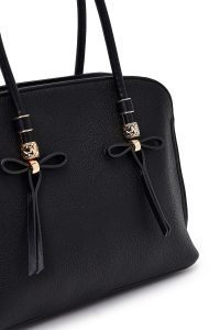 کیف زنانه مشکی بلند کلاسیک دری مد