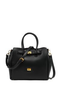 کیف زنانه مشکی بلند کلاسیک دری مد