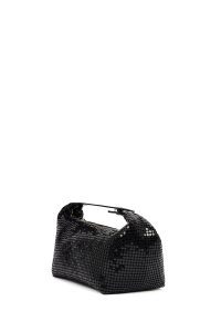 کیف زنانه مشکی مینی پولک‌دار دری مد