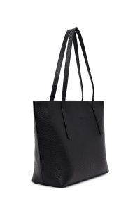 کیف زنانه مشکی چرمی دری مد