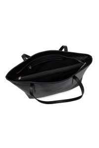 کیف زنانه مشکی چرمی دری مد