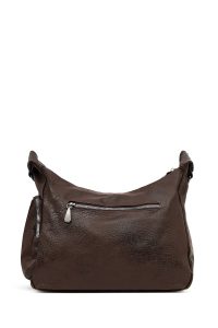 کیف کراس بادی زنانه قهوه‌ای بلند دری مد