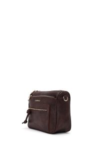 کیف کراس بادی زنانه قهوه‌ای دری مد