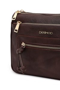 کیف کراس بادی زنانه قهوه‌ای دری مد