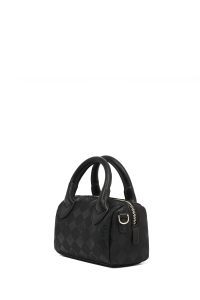 کیف کراس بادی زنانه مشکی بلند طرح‌دار مینی دری مد