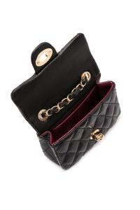 کیف کراس بادی زنانه مشکی بلند لحافی مینی دری مد