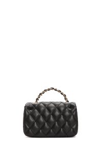 کیف کراس بادی زنانه مشکی بلند لحافی مینی دری مد