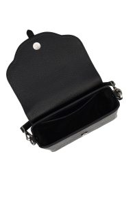 کیف کراس بادی زنانه مشکی بلند چرمی دری مد