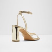 صندل زنانه پاشنه بلند طلایی آلدو STELLARE – ALDO
