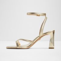 صندل زنانه پاشنه بلند طلایی آلدو STELLARE – ALDO