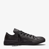 کتونی چرمی کانورس آل استار Chuck Taylor All Star Tonal مشکی مردانه و زنانه اورجینال