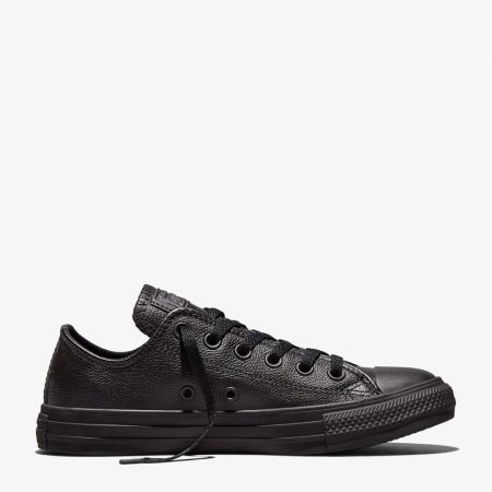 کتونی چرمی کانورس آل استار Chuck Taylor All Star Tonal مشکی مردانه و زنانه اورجینال