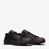 کتونی چرمی کانورس آل استار Chuck Taylor All Star Tonal مشکی مردانه و زنانه اورجینال