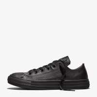 کتونی چرمی کانورس آل استار Chuck Taylor All Star Tonal مشکی مردانه و زنانه اورجینال