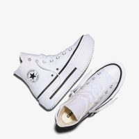 کتونی کانورس آل استار Chuck Taylor All Star Lift Double Stack سفید مردانه و زنانه اورجینال