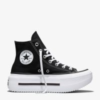 کتونی کانورس آل استار Chuck Taylor All Star Lift Double Stack مشکی مردانه و زنانه اورجینال