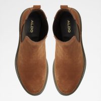 بوت زنانه چرم قهوه ای طبیعی ADALITLAN – ALDO