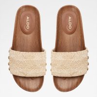 دمپایی تخت زنانه بژ ROOTED – ALDO