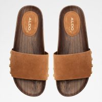 دمپایی تخت زنانه عسلی ROOTED – ALDO