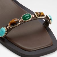 دمپایی تخت زنانه قهوه‌ای SAPPHIRA – ALDO