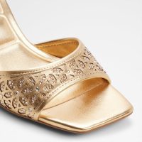 دمپایی پاشنه دار زنانه طلایی AGACIE – ALDO