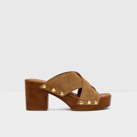 دمپایی پاشنه دار زنانه قهوه‌ای NOIR-TR – ALDO