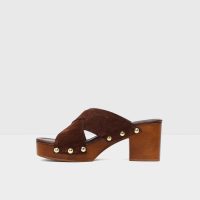 دمپایی پاشنه دار زنانه قهوه‌ای NOIR-TR – ALDO