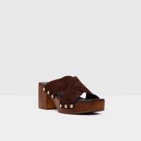 دمپایی پاشنه دار زنانه قهوه‌ای NOIR-TR – ALDO