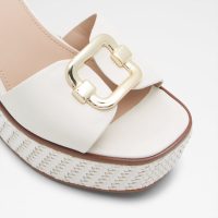صندل لژدار زنانه سفید CARRABRIRIA – ALDO
