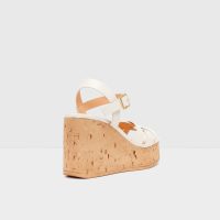 صندل لژدار زنانه سفید TAMANT-TR – ALDO