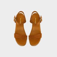 صندل لژدار زنانه عسلی RERIVE-TR – ALDO