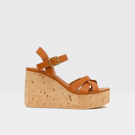 صندل لژدار زنانه عسلی TAMANT-TR – ALDO