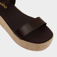 صندل لژدار زنانه قهوه‌ای RERIVE-TR – ALDO