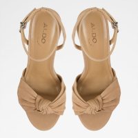 صندل پاشنه دار زنانه بژ ANGELKNOT – ALDO