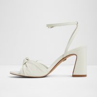 صندل پاشنه دار زنانه سفید ANGELKNOT – ALDO