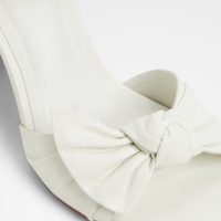 صندل پاشنه دار زنانه سفید ANGELKNOT – ALDO