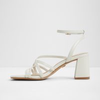 صندل پاشنه دار زنانه سفید ESTHER – ALDO
