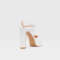 صندل پاشنه دار زنانه سفید LYDIA-TR – ALDO