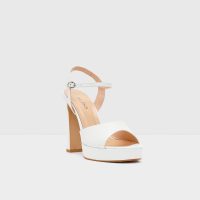 صندل پاشنه دار زنانه سفید LYDIA-TR – ALDO