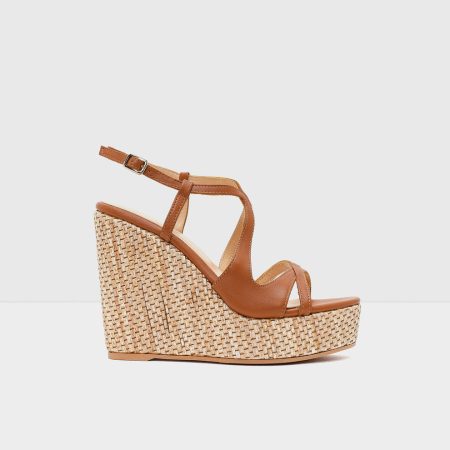 صندل پاشنه دار زنانه عسلی JINNIE-TR – ALDO