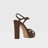 صندل پاشنه دار زنانه قهوه‌ای KLAYTON-TR – ALDO