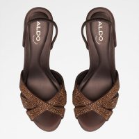 صندل پاشنه دار زنانه قهوه‌ای MOONLIT – ALDO