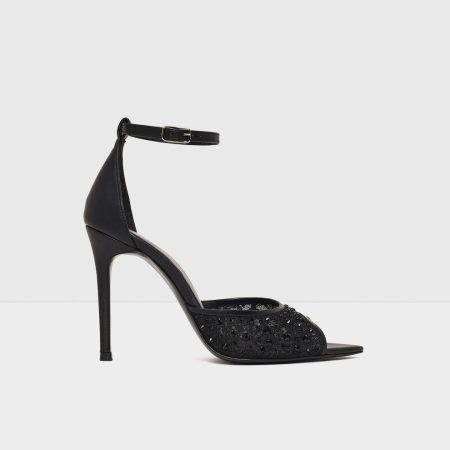 صندل پاشنه دار زنانه مشکی BYTEME-TR – ALDO