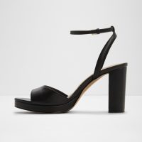 صندل پاشنه دار زنانه مشکی GRACIOUS – ALDO