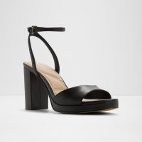 صندل پاشنه دار زنانه مشکی GRACIOUS – ALDO